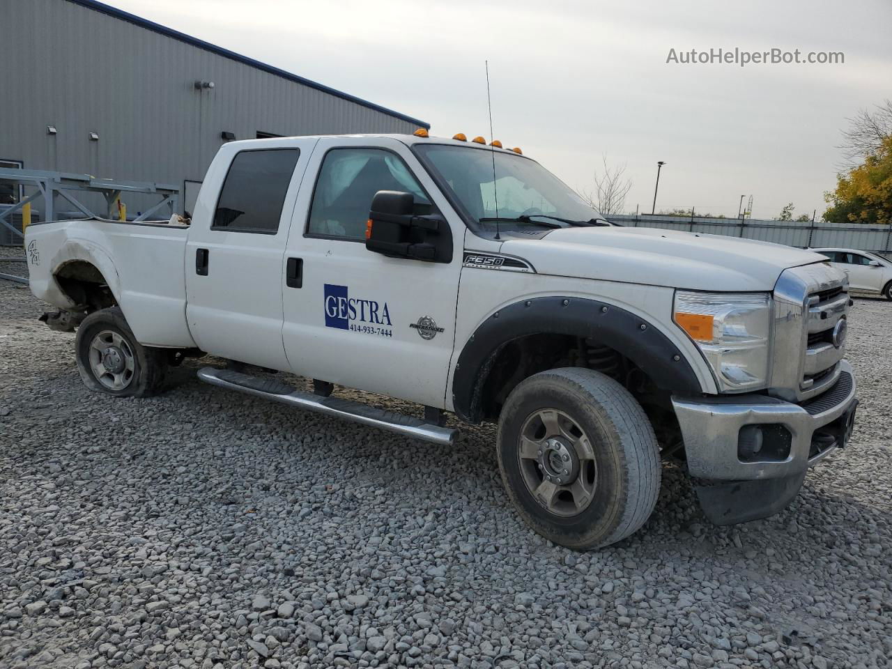 2016 Ford F350 Super Duty White vin: 1FT7W3BT8GED33744