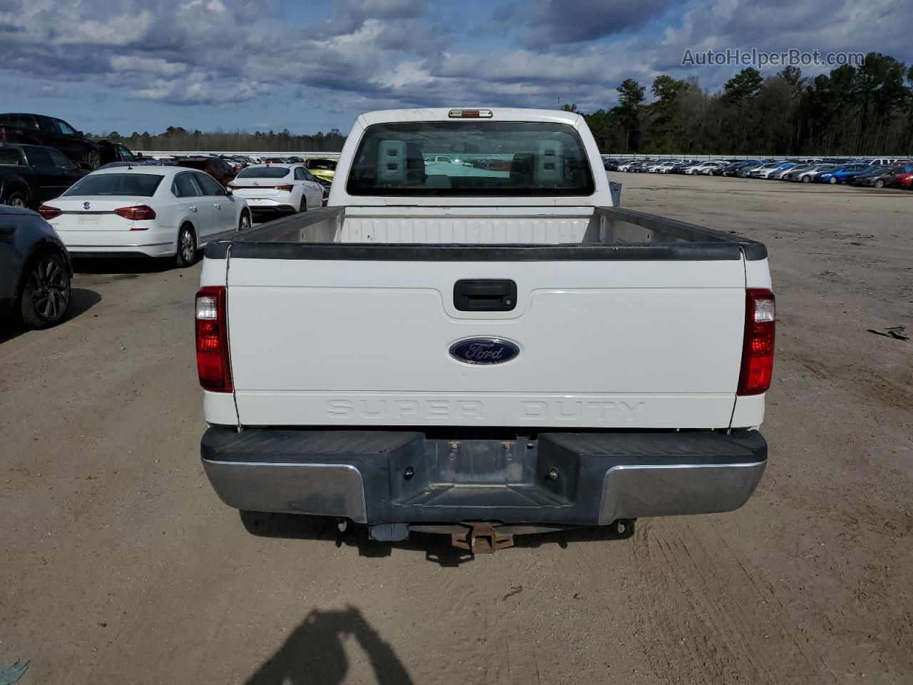 2016 Ford F250 Super Duty White vin: 1FT7X2A67GEA87966