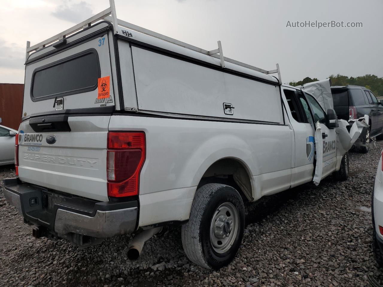 2020 Ford F250 Super Duty Белый vin: 1FT7X2A69LEE22655