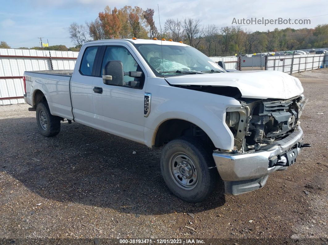 2018 Ford F-250 Xl White vin: 1FT7X2B60JEC98240