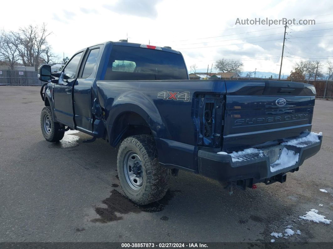 2020 Ford F-250 Xl Blue vin: 1FT7X2B62LED78982