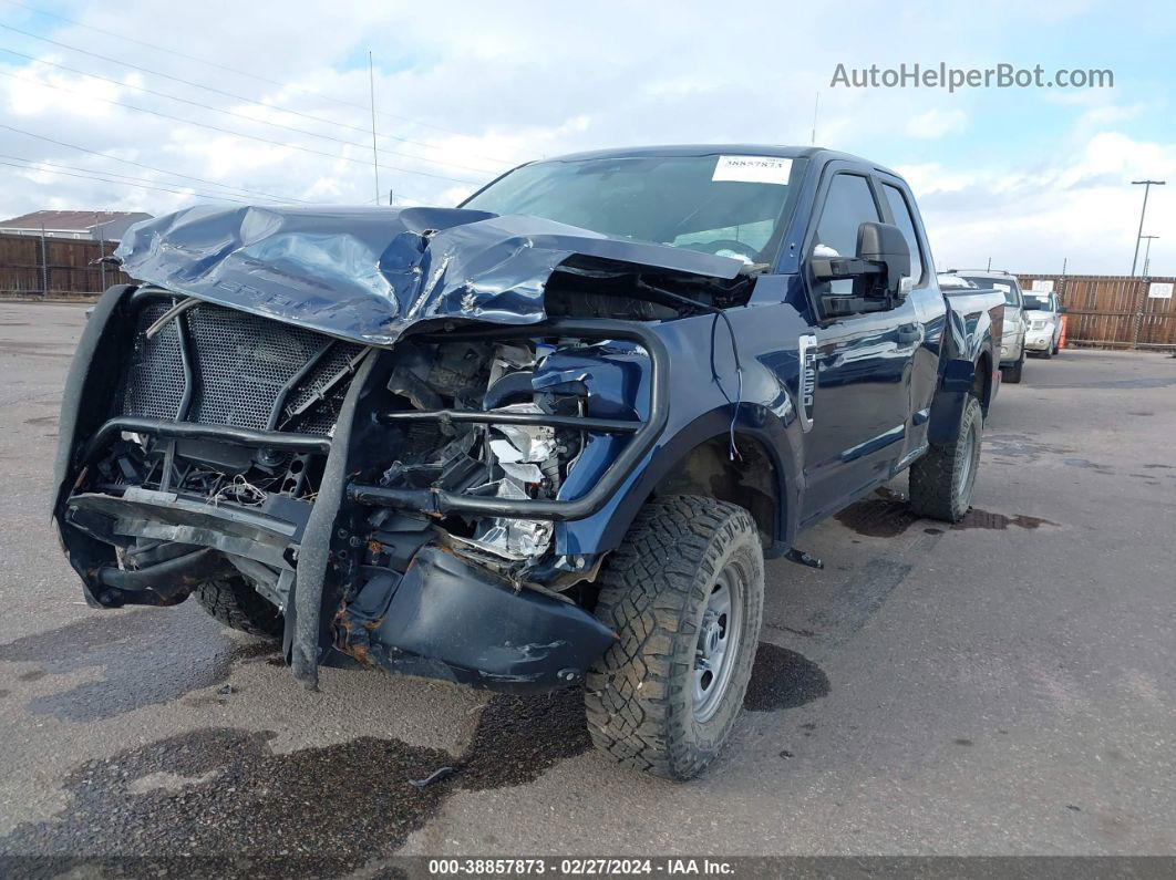 2020 Ford F-250 Xl Blue vin: 1FT7X2B62LED78982