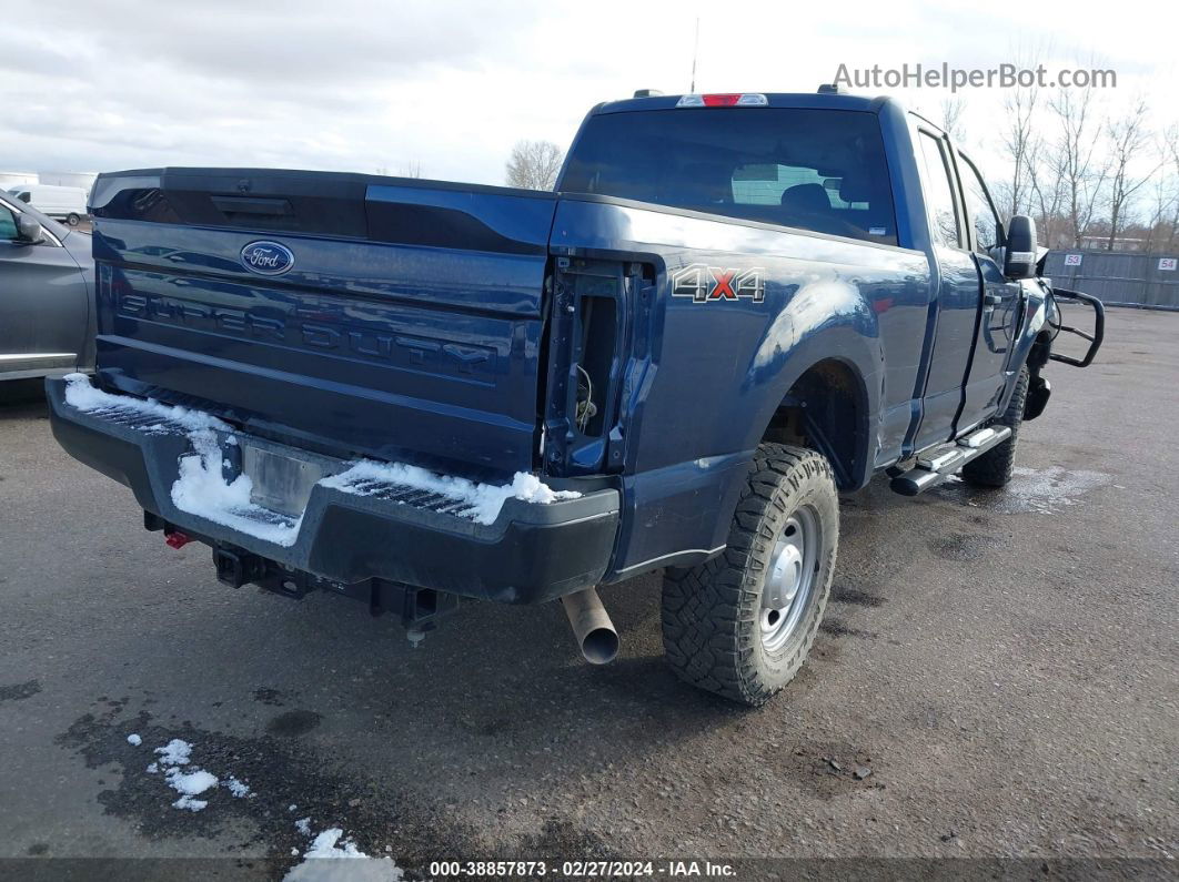 2020 Ford F-250 Xl Blue vin: 1FT7X2B62LED78982