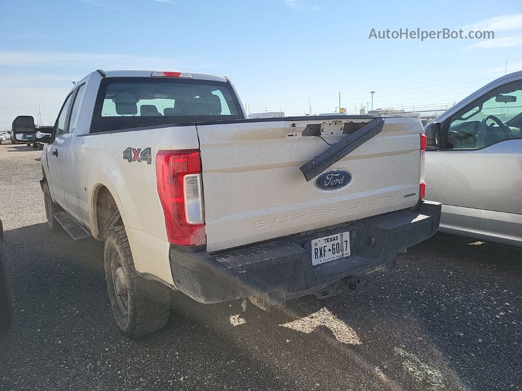 2018 Ford Super Duty F-250 Srw Xl/xlt/lariat White vin: 1FT7X2B63JEC63028