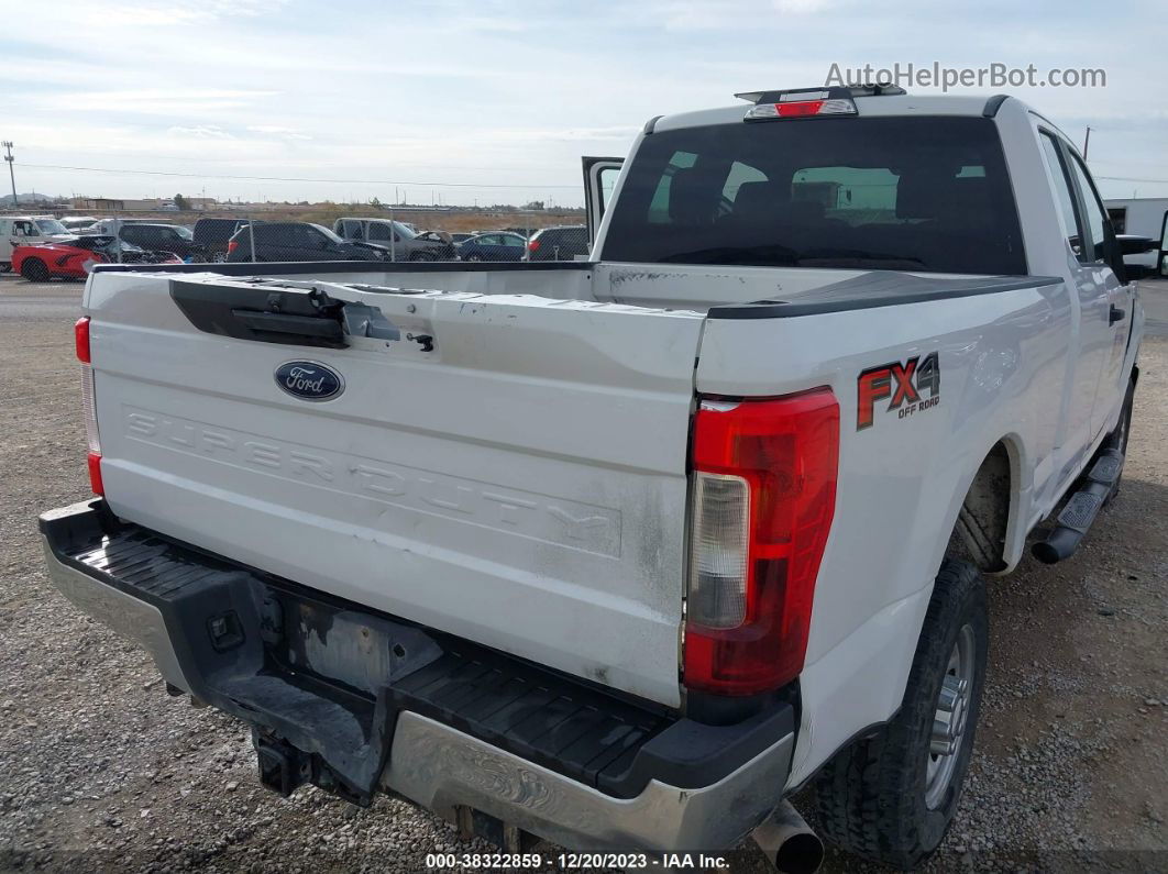 2018 Ford F-250 Xl White vin: 1FT7X2B64JEB81521