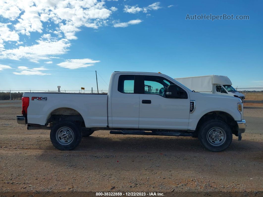 2018 Ford F-250 Xl White vin: 1FT7X2B64JEB81521