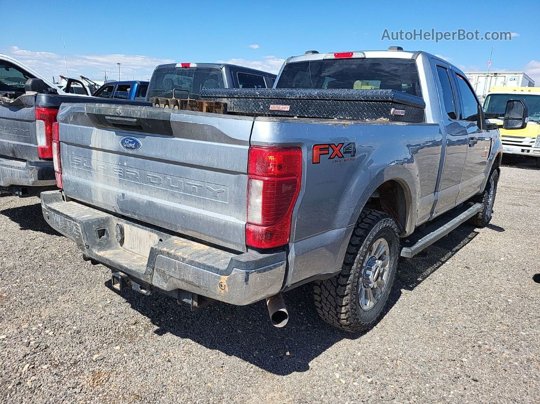 2020 Ford F250 Super Duty Silver vin: 1FT7X2B65LEC48355