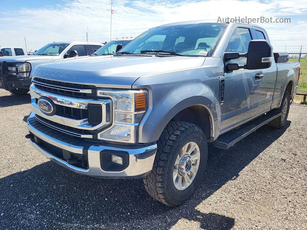 2020 Ford F250 Super Duty Silver vin: 1FT7X2B65LEC48355