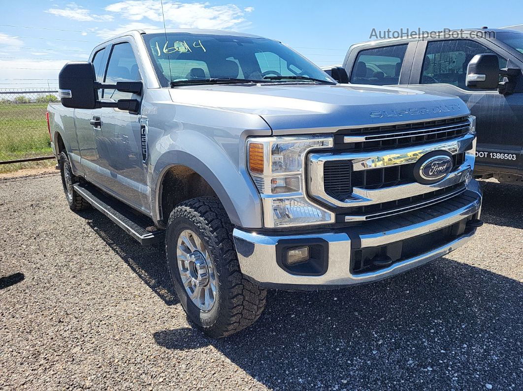 2020 Ford F250 Super Duty Silver vin: 1FT7X2B65LEC48355