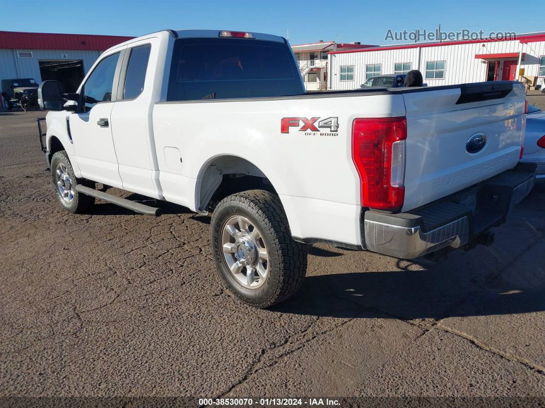 2018 Ford F-250 Xl White vin: 1FT7X2B66JEB49881