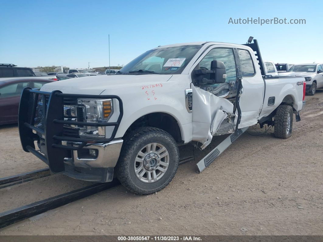 2018 Ford F-250 Xlt White vin: 1FT7X2B66JEC94712