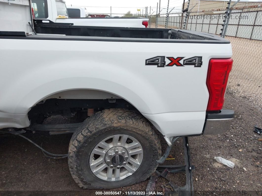 2018 Ford F-250 Xlt White vin: 1FT7X2B66JEC94712