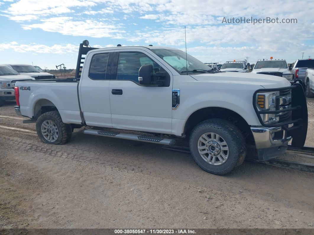 2018 Ford F-250 Xlt White vin: 1FT7X2B66JEC94712