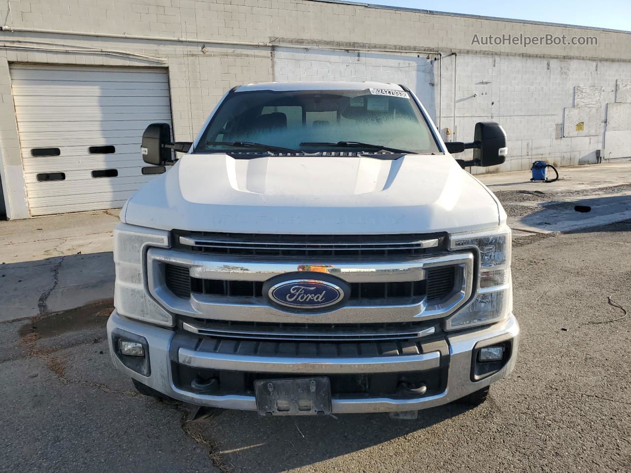 2020 Ford F250 Super Duty White vin: 1FT7X2B66LEC53600