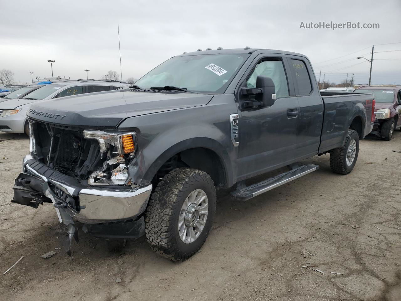 2020 Ford F250 Super Duty Серый vin: 1FT7X2B68LEE58979