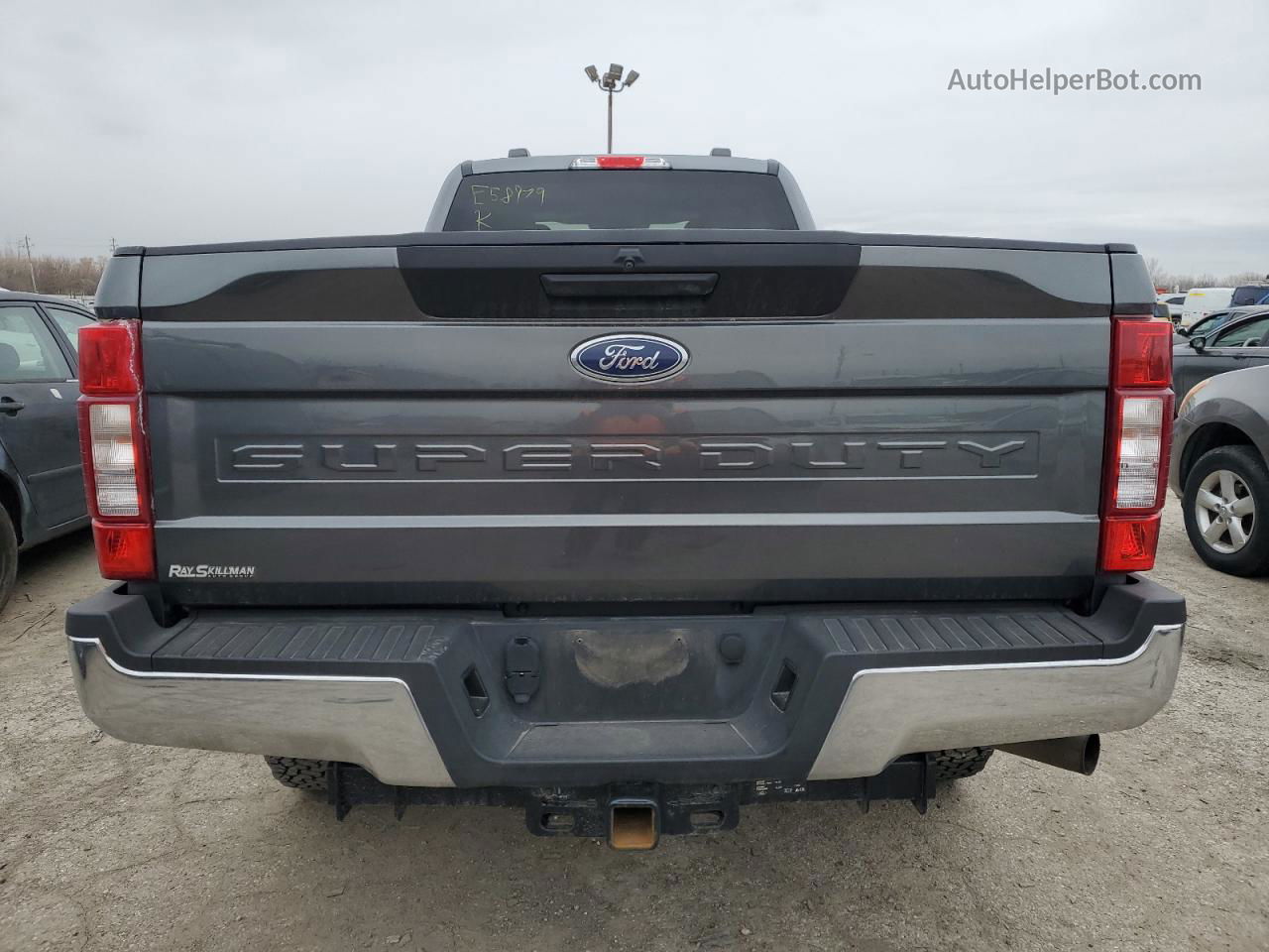 2020 Ford F250 Super Duty Gray vin: 1FT7X2B68LEE58979