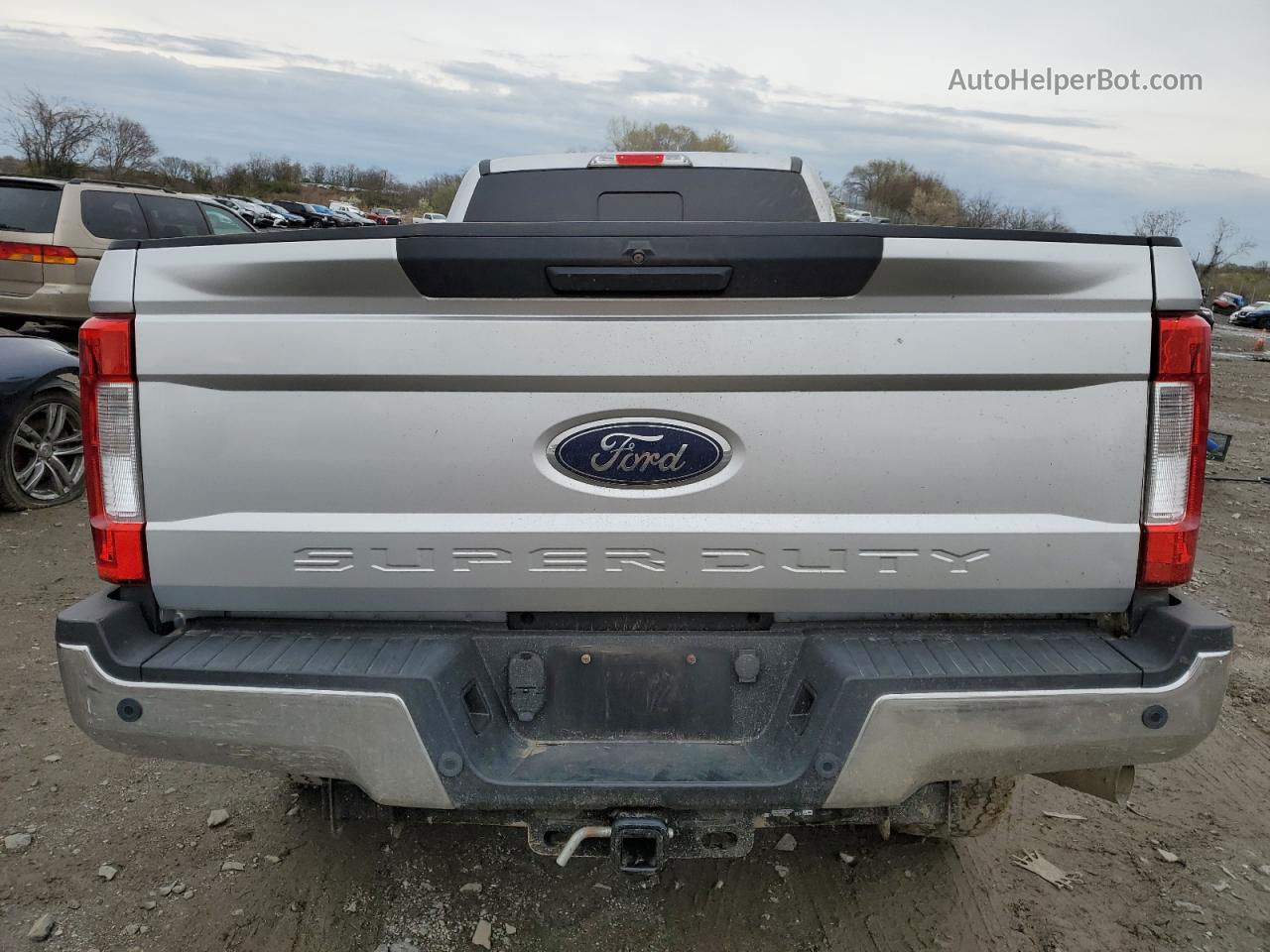 2018 Ford F250 Super Duty Silver vin: 1FT7X2B6XJEC87729