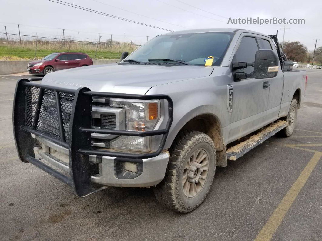 2020 Ford F-250 Xlt Silver vin: 1FT7X2B6XLED50928