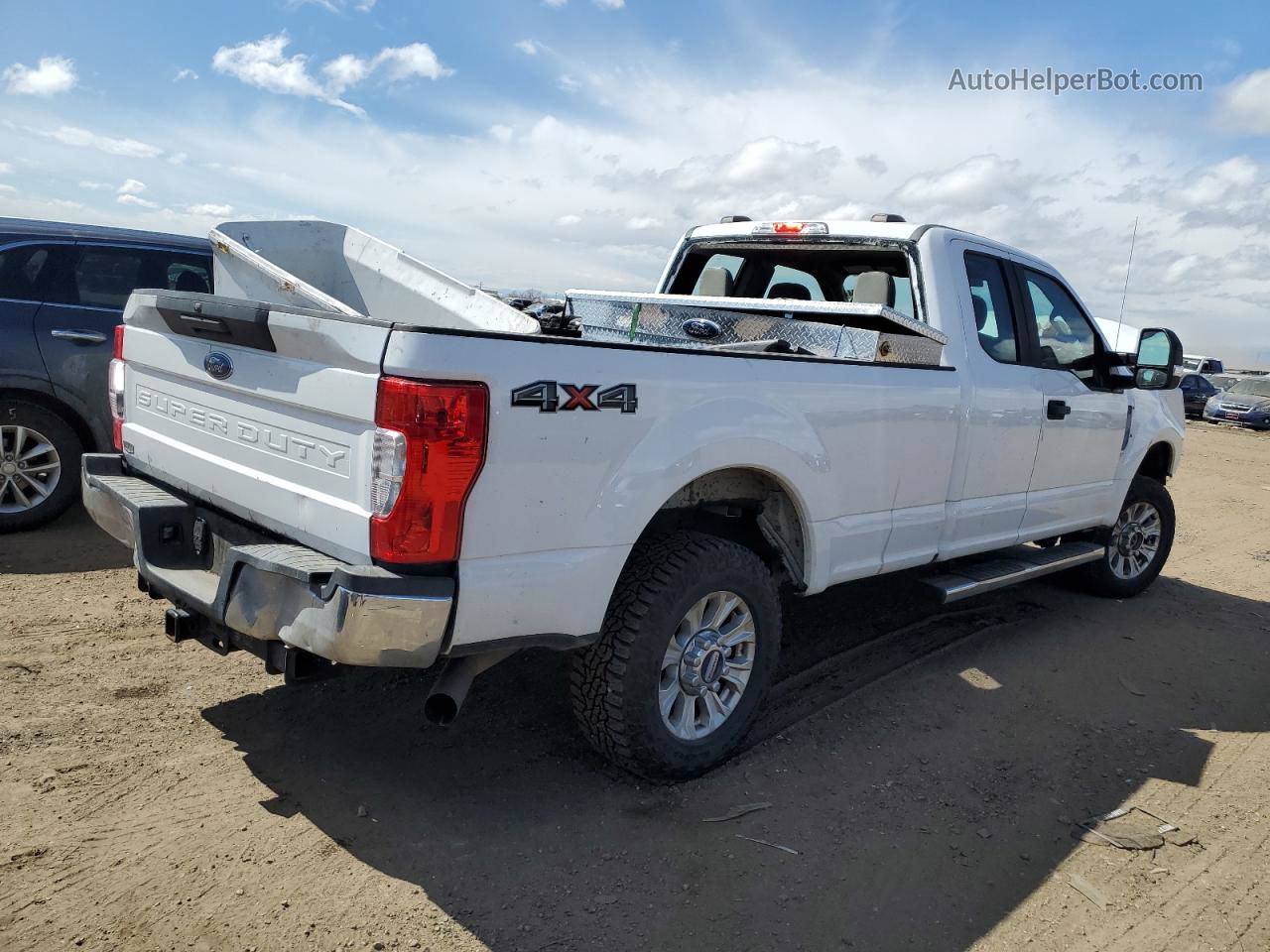 2020 Ford F250 Super Duty White vin: 1FT7X2BN4LEE95762