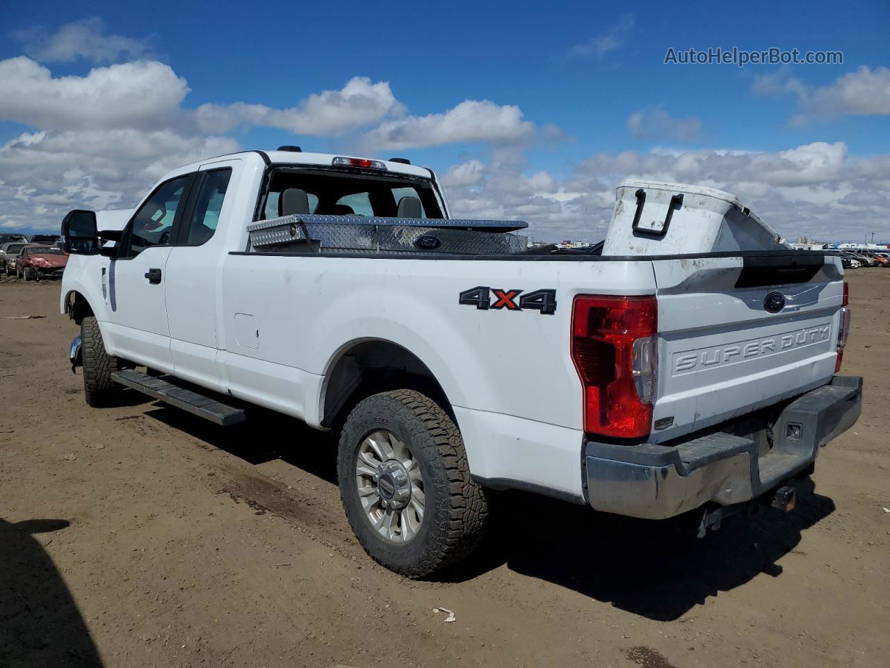 2020 Ford F250 Super Duty White vin: 1FT7X2BN4LEE95762