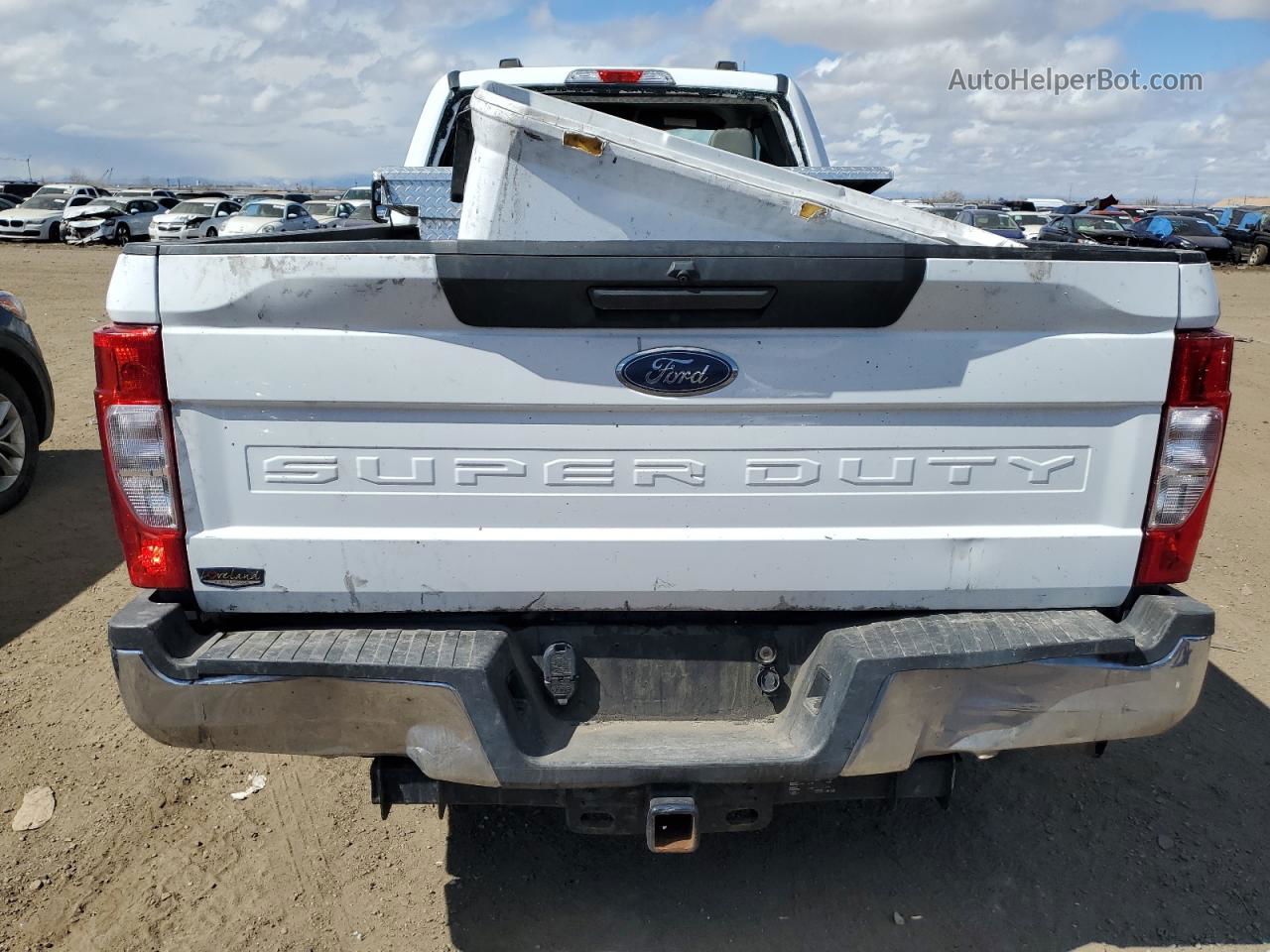 2020 Ford F250 Super Duty White vin: 1FT7X2BN4LEE95762