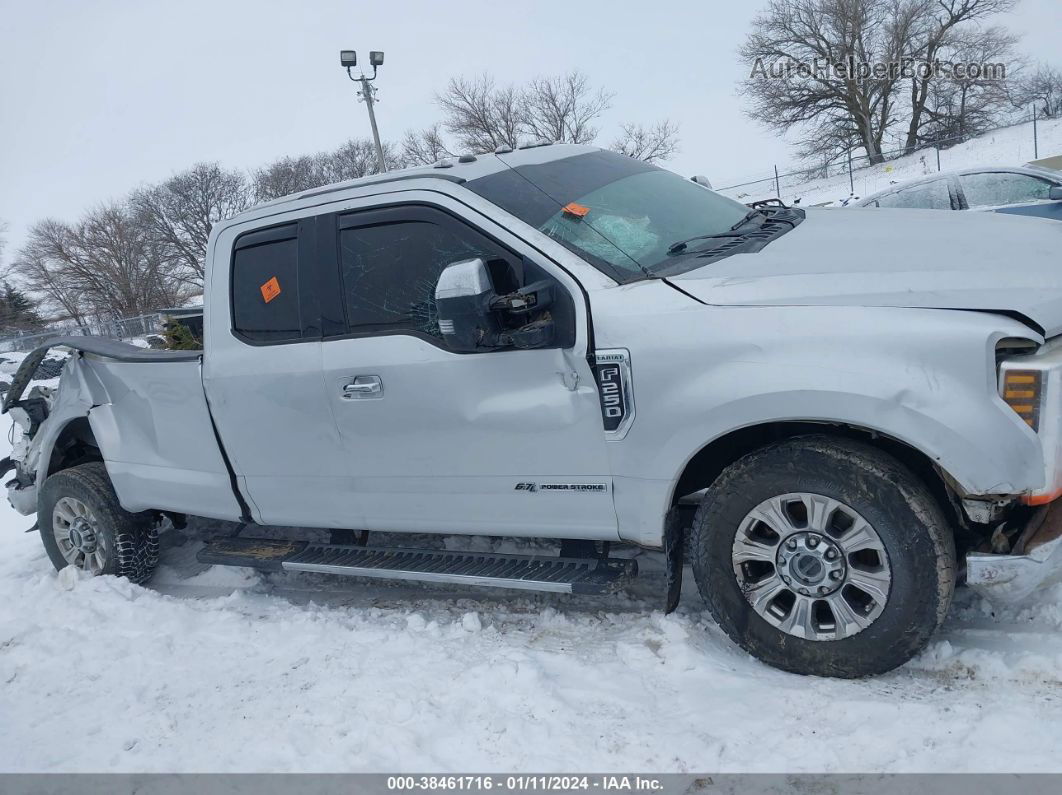 2018 Ford F-250 Lariat Silver vin: 1FT7X2BT4JEB50906