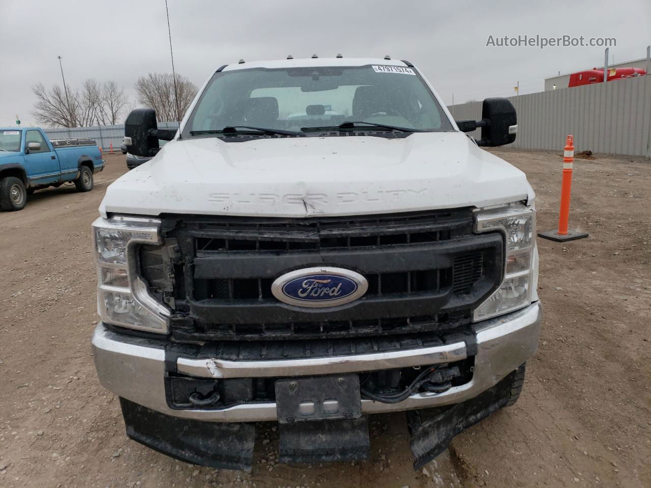 2020 Ford F350 Super Duty White vin: 1FT7X3B63LEC72966