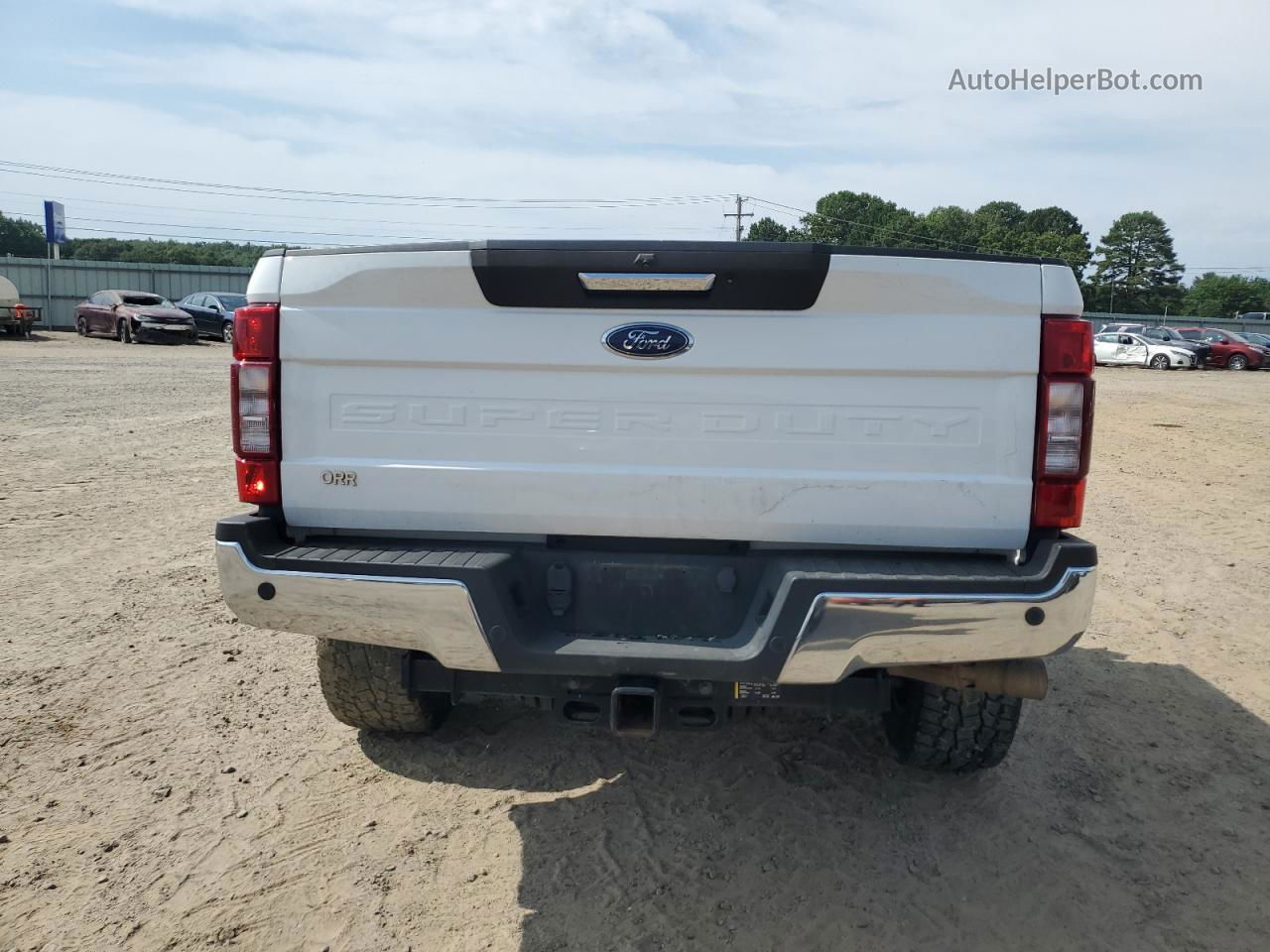 2020 Ford F250 Super Duty Пожар vin: 1FT8W2BT0LED58503