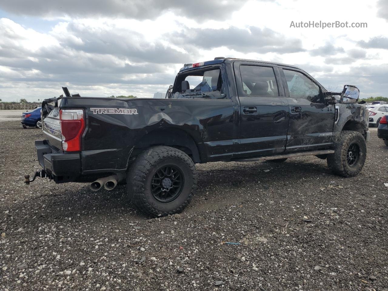 2020 Ford F250 Super Duty Black vin: 1FT8W2BT1LEC97369