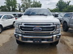 2020 Ford F250 Super Duty White vin: 1FT8W2BT1LEE25206