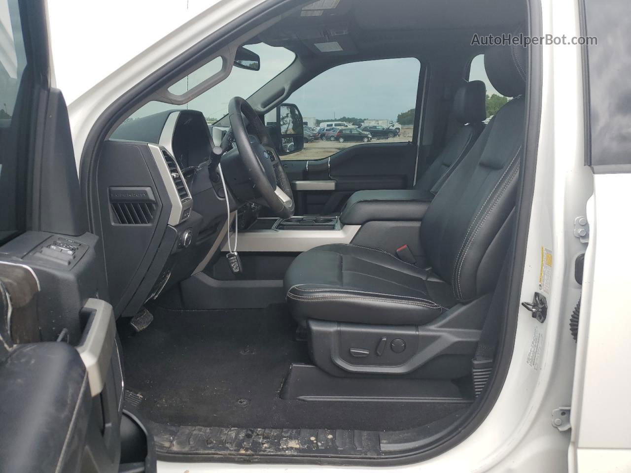 2020 Ford F250 Super Duty White vin: 1FT8W2BT1LEE25206