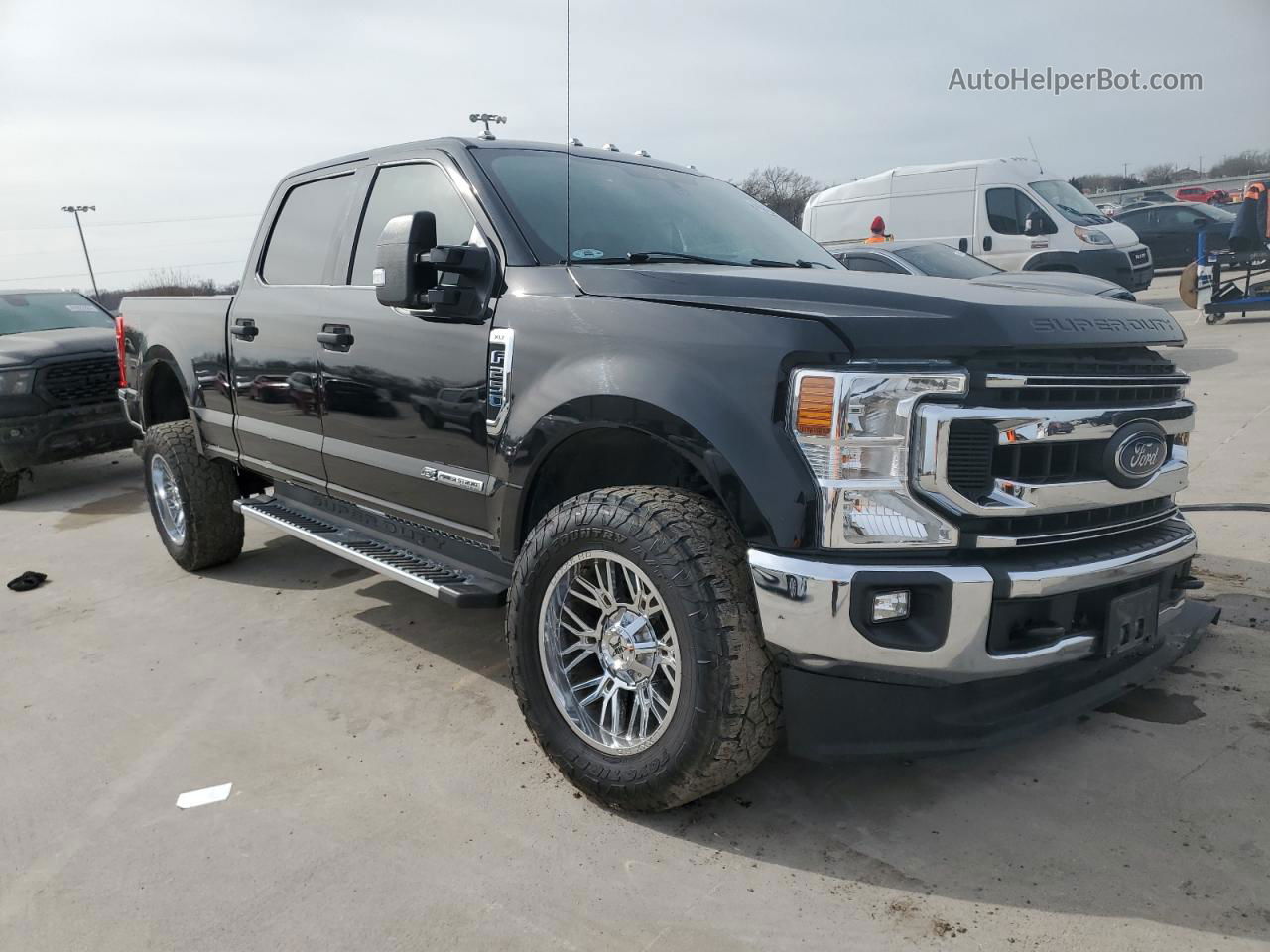 2020 Ford F250 Super Duty Черный vin: 1FT8W2BT2LEE72485