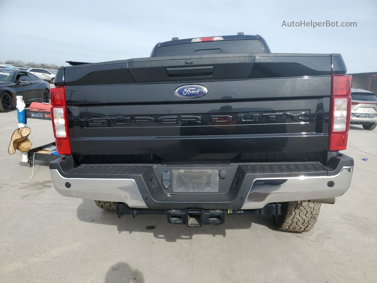 2020 Ford F250 Super Duty Черный vin: 1FT8W2BT2LEE72485