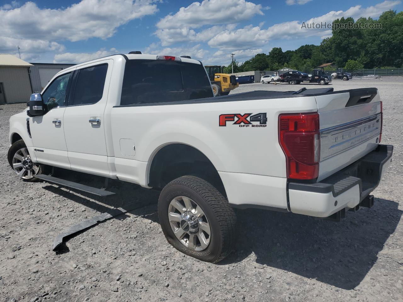 2020 Ford F250 Super Duty Белый vin: 1FT8W2BT3LEC09423