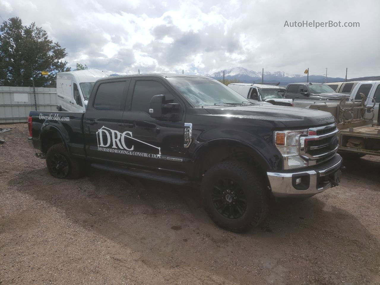 2020 Ford F250 Super Duty Black vin: 1FT8W2BT3LEC20065