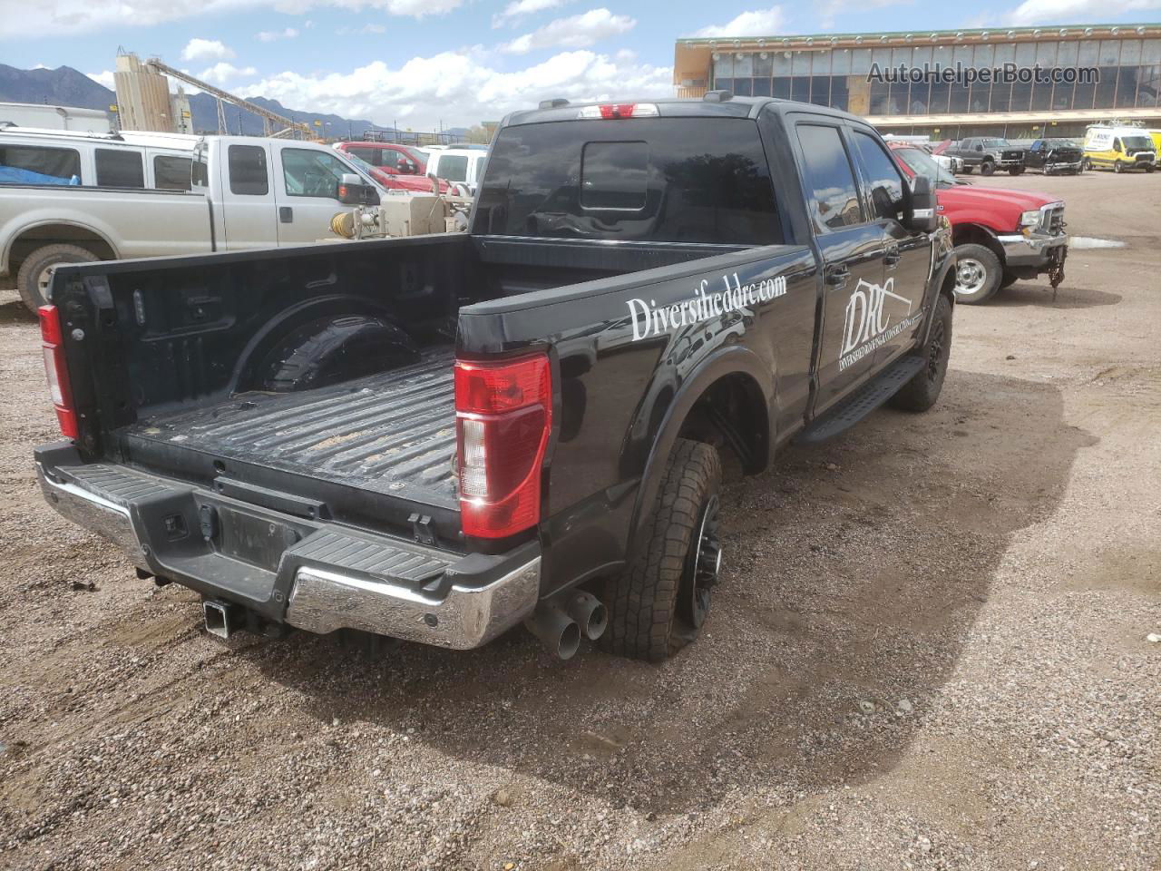 2020 Ford F250 Super Duty Black vin: 1FT8W2BT3LEC20065