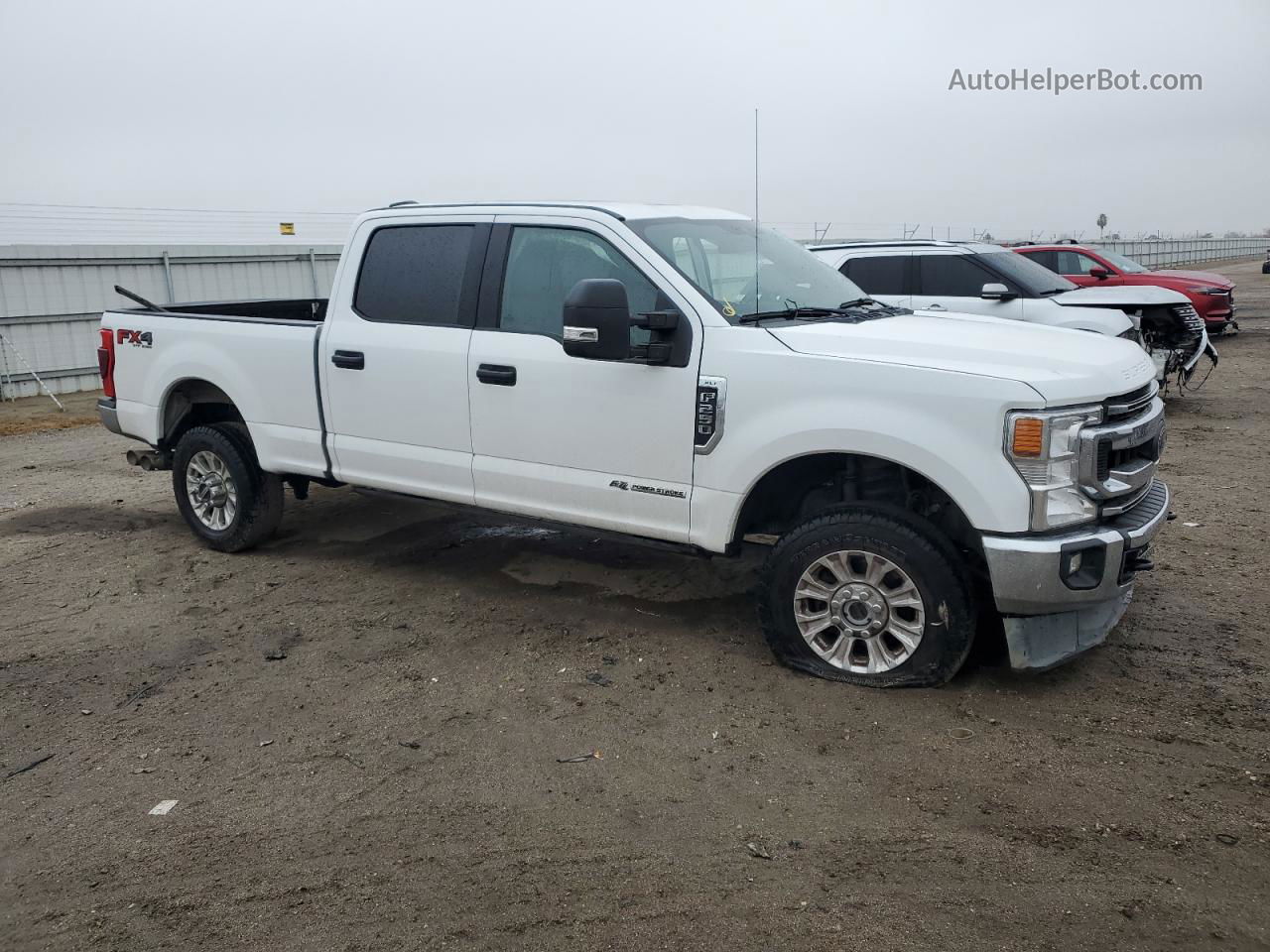 2020 Ford F250 Super Duty Белый vin: 1FT8W2BT3LEE07290