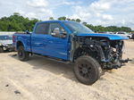 2020 Ford F250 Super Duty Blue vin: 1FT8W2BT5LEC20133