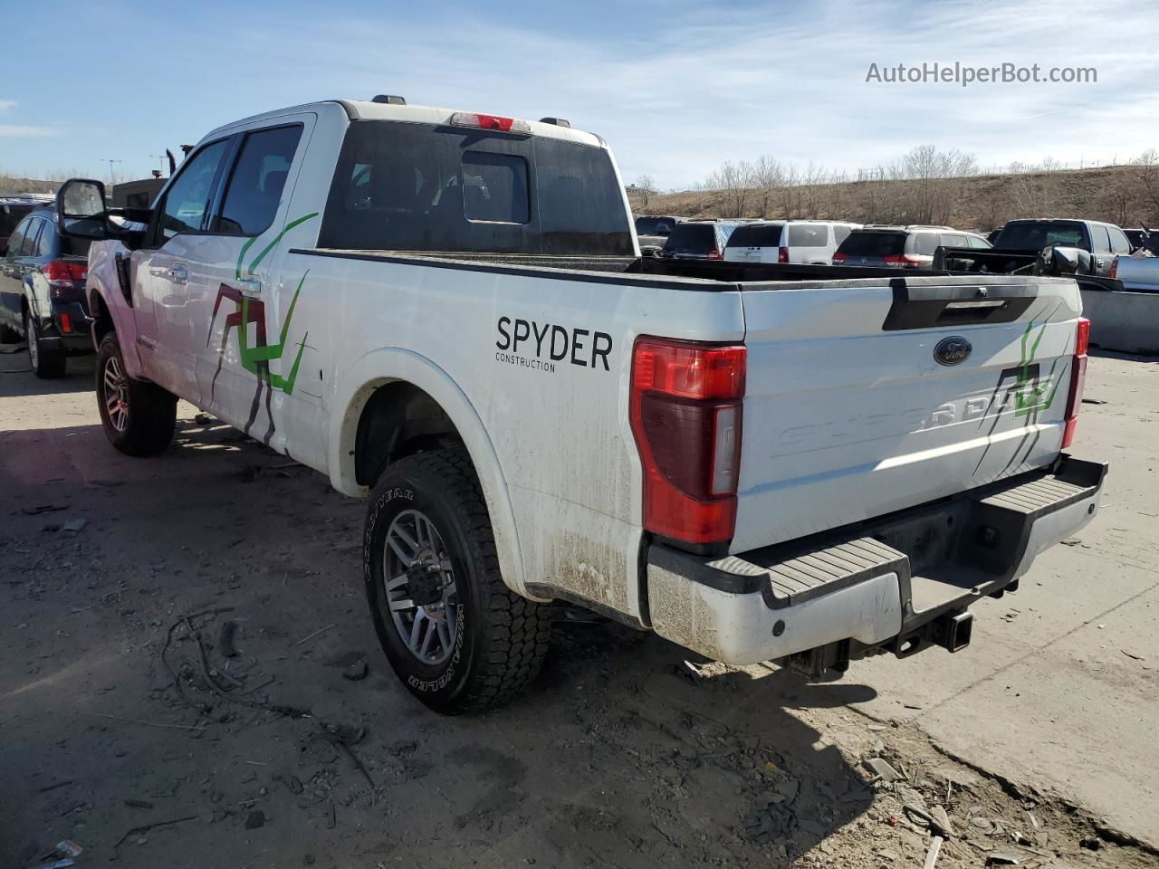 2020 Ford F250 Super Duty Белый vin: 1FT8W2BT5LEE68236