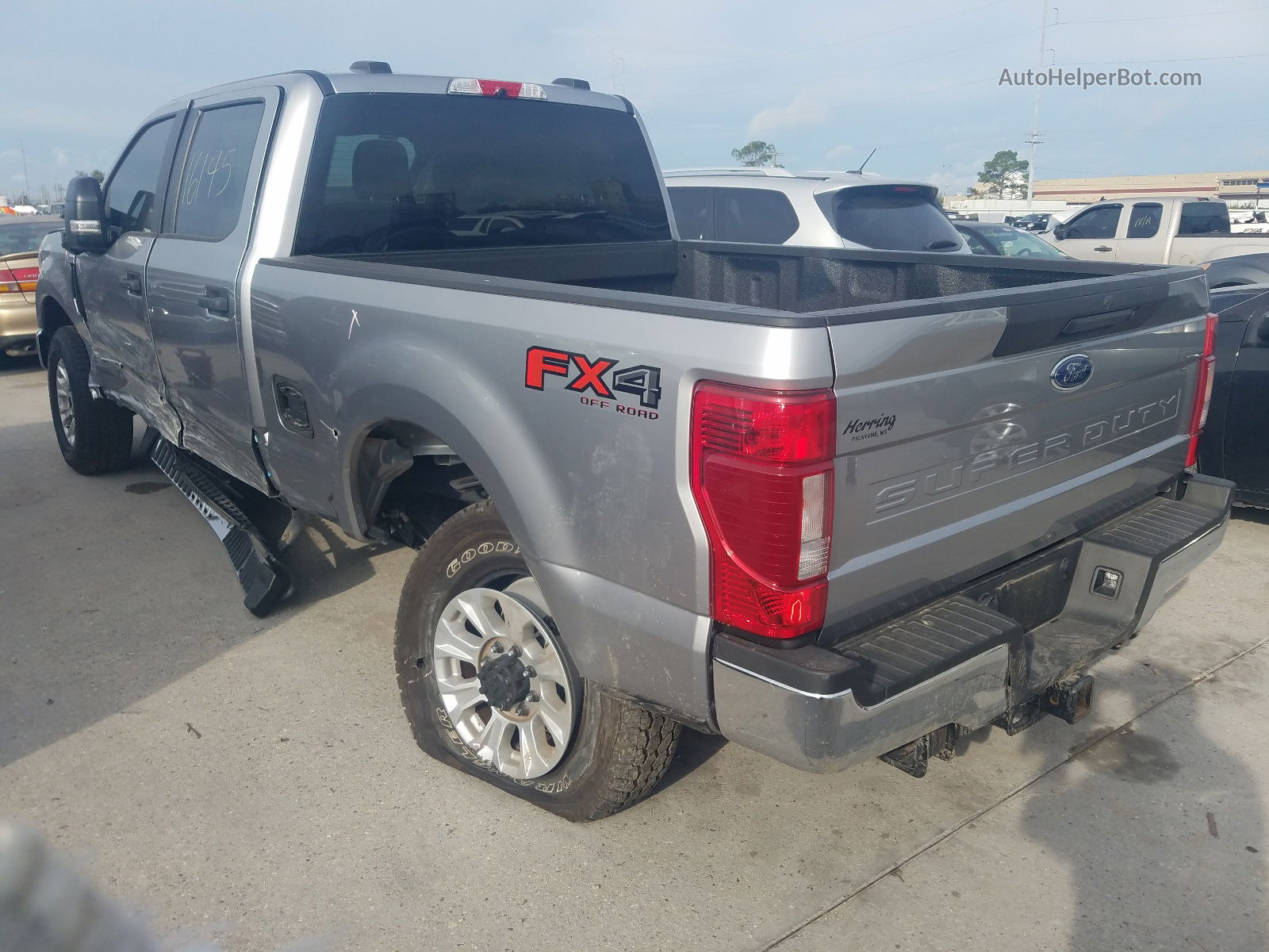 2020 Ford F250 Super Duty Серебряный vin: 1FT8W2BT6LED19270