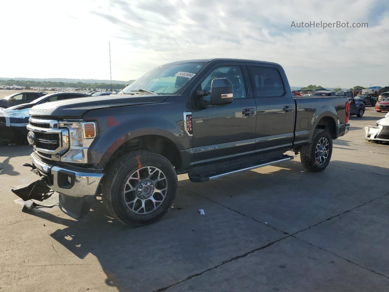 2020 Ford F250 Super Duty Charcoal vin: 1FT8W2BT8LEC39291