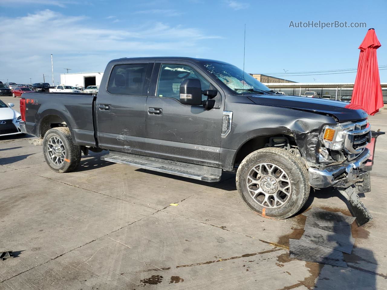 2020 Ford F250 Super Duty Charcoal vin: 1FT8W2BT8LEC39291