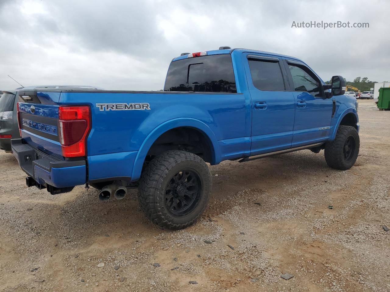 2020 Ford F250 Super Duty Blue vin: 1FT8W2BT8LEC67723