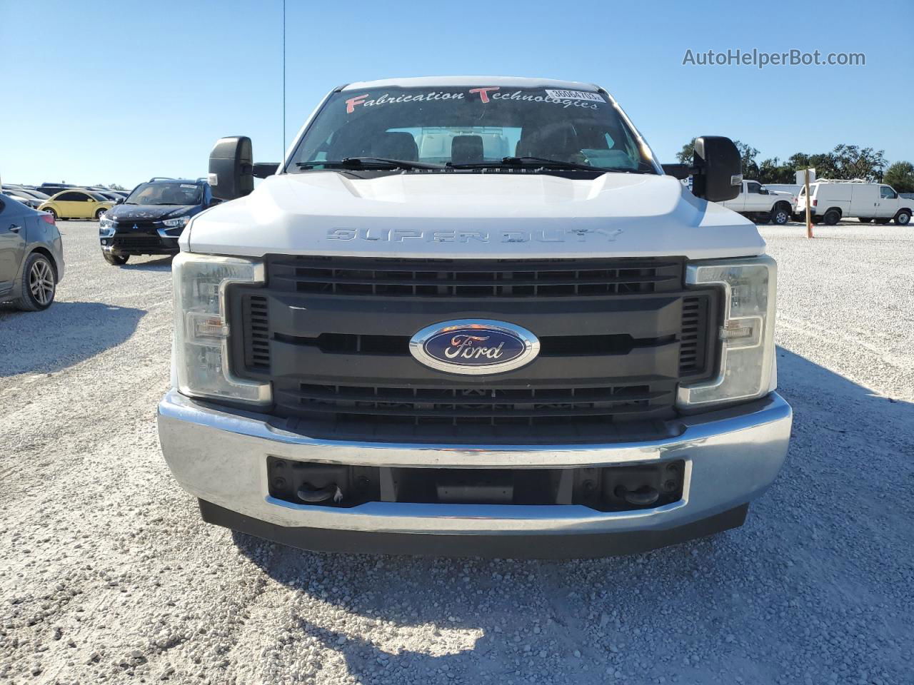 2017 Ford F350 Super Duty White vin: 1FT8W3A65HEB79544