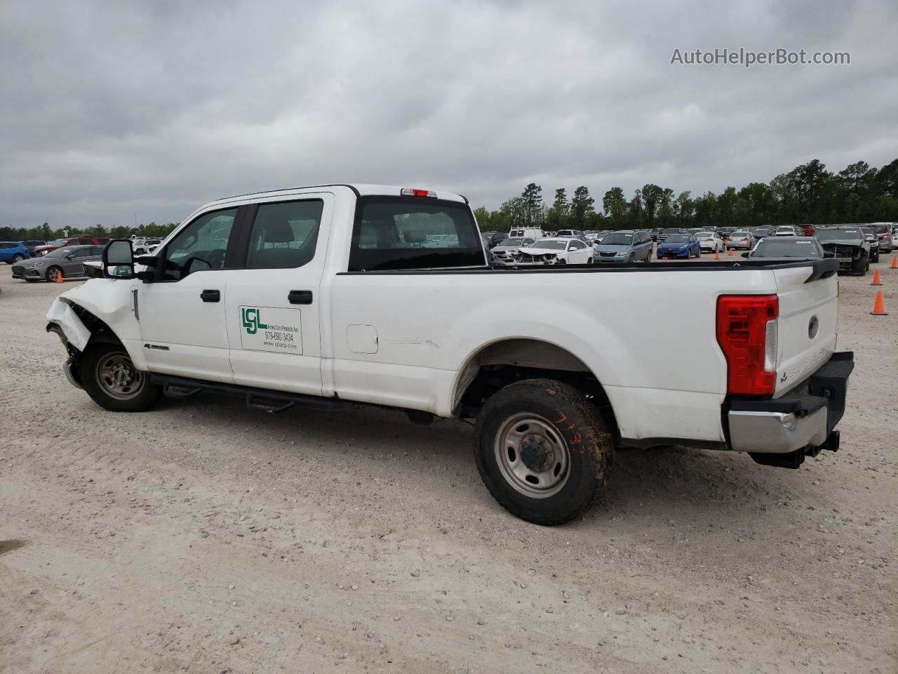 2017 Ford F350 Super Duty White vin: 1FT8W3AT8HED50163