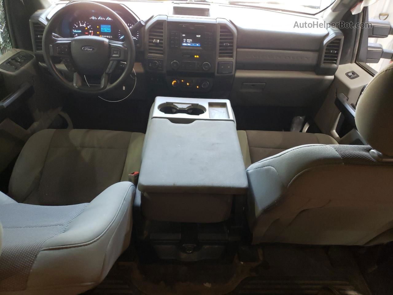 2019 Ford F350 Super Duty White vin: 1FT8W3B61KEC01898