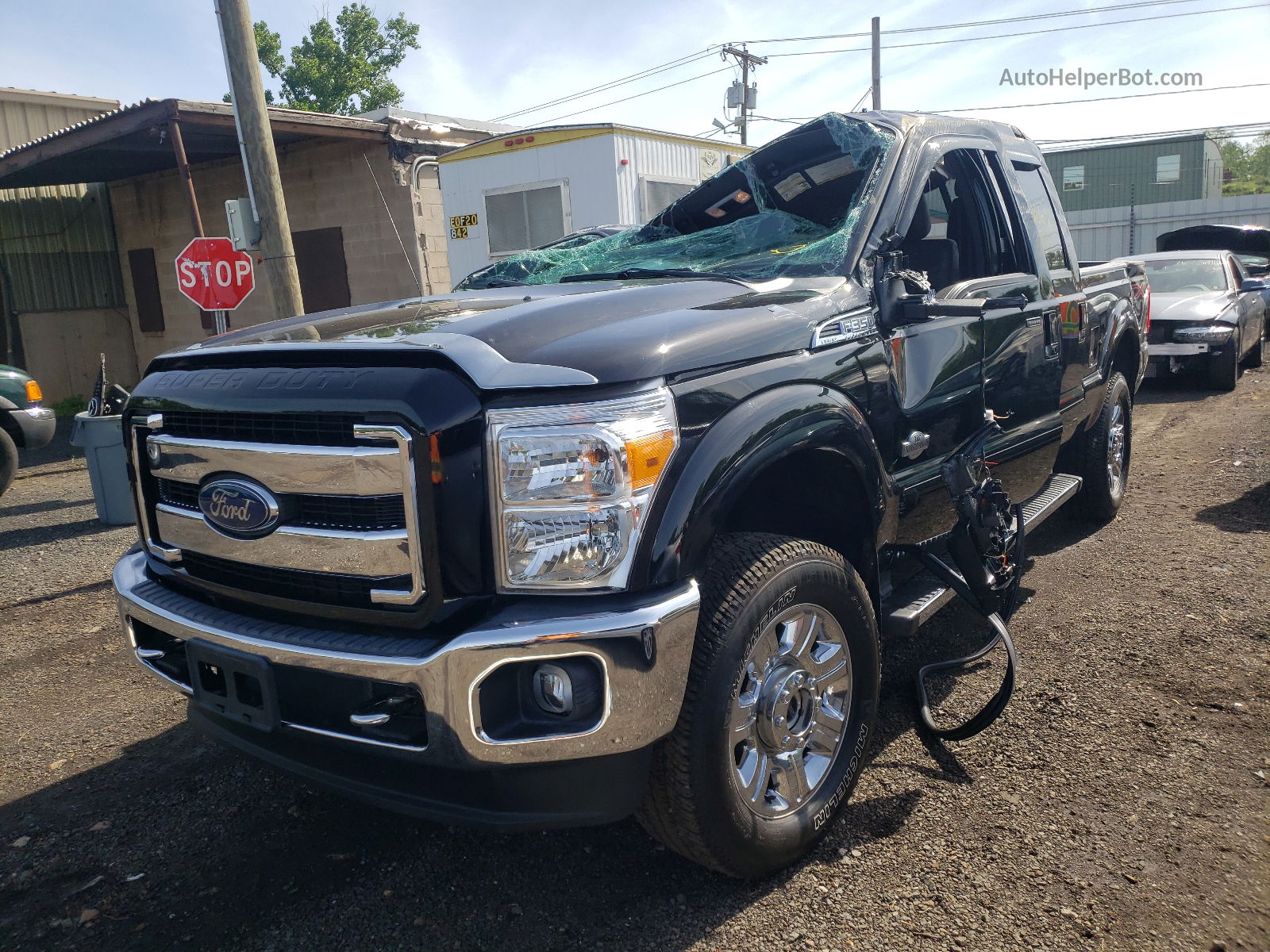 2016 Ford F350 Super Duty Черный vin: 1FT8W3B62GEC65715