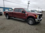 2017 Ford F350 Super Duty Maroon vin: 1FT8W3B63HED93544