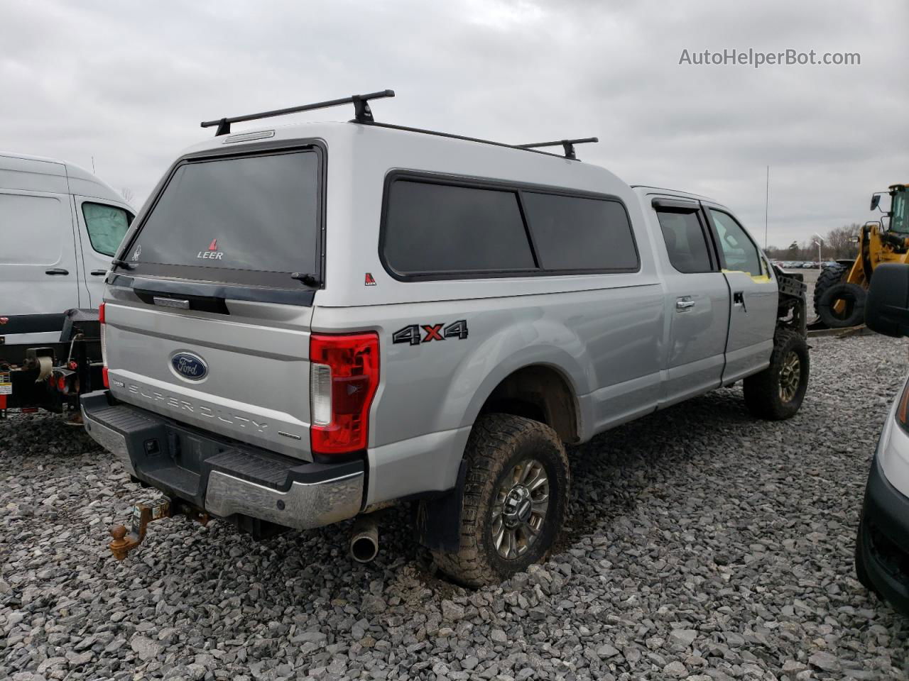 2017 Ford F350 Super Duty Silver vin: 1FT8W3B63HEE93093