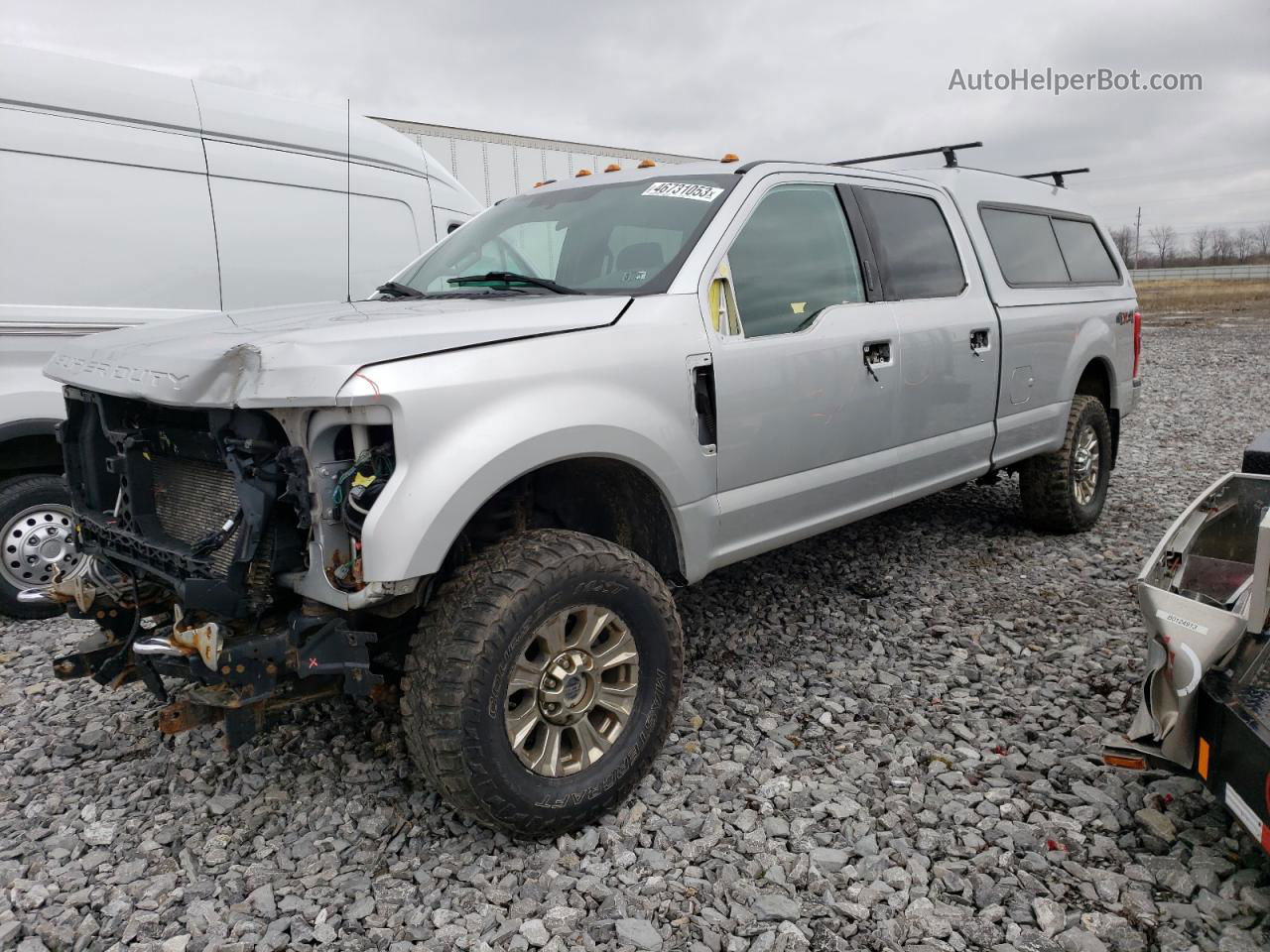 2017 Ford F350 Super Duty Серебряный vin: 1FT8W3B63HEE93093